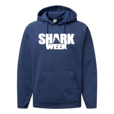 Shark Beach Summer Save The Sharks Performance Fleece Hoodie