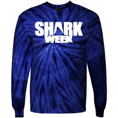 Shark Beach Summer Save The Sharks Tie-Dye Long Sleeve Shirt