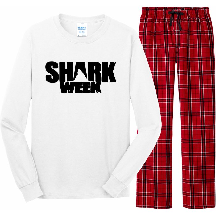 Shark Beach Summer Save The Sharks Long Sleeve Pajama Set