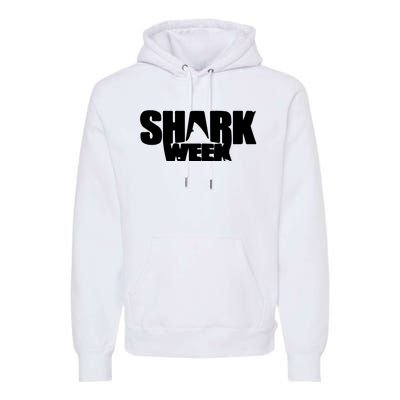 Shark Beach Summer Save The Sharks Premium Hoodie