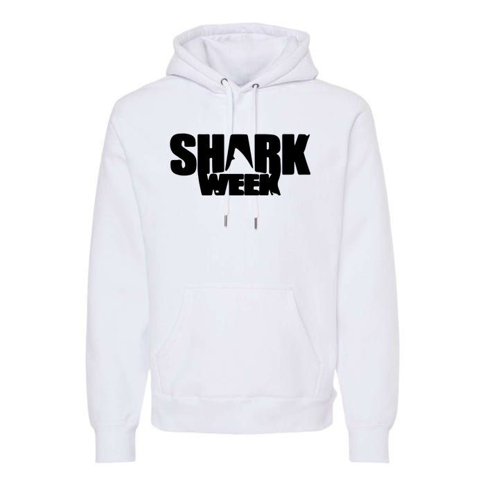 Shark Beach Summer Save The Sharks Premium Hoodie