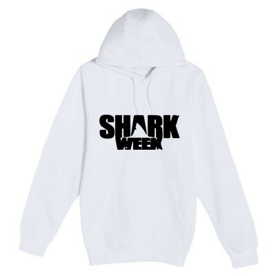 Shark Beach Summer Save The Sharks Premium Pullover Hoodie