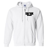 Shark Beach Summer Save The Sharks Full Zip Hoodie