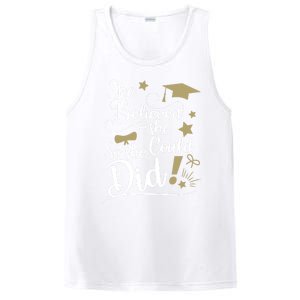 She Believed She Could So She Did Graduation Ladies Gift PosiCharge Competitor Tank