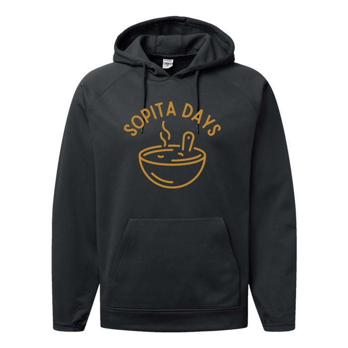 Soup Bowl Soup Days Performance Fleece Hoodie