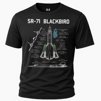 SR71 Blackbird SpecsSR71 Blackbird Premium Performance Shirt