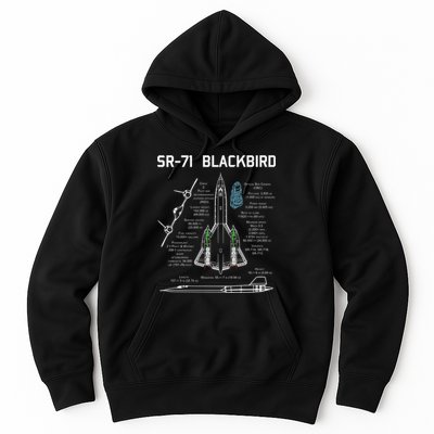 SR71 Blackbird SpecsSR71 Blackbird Premium Hoodie