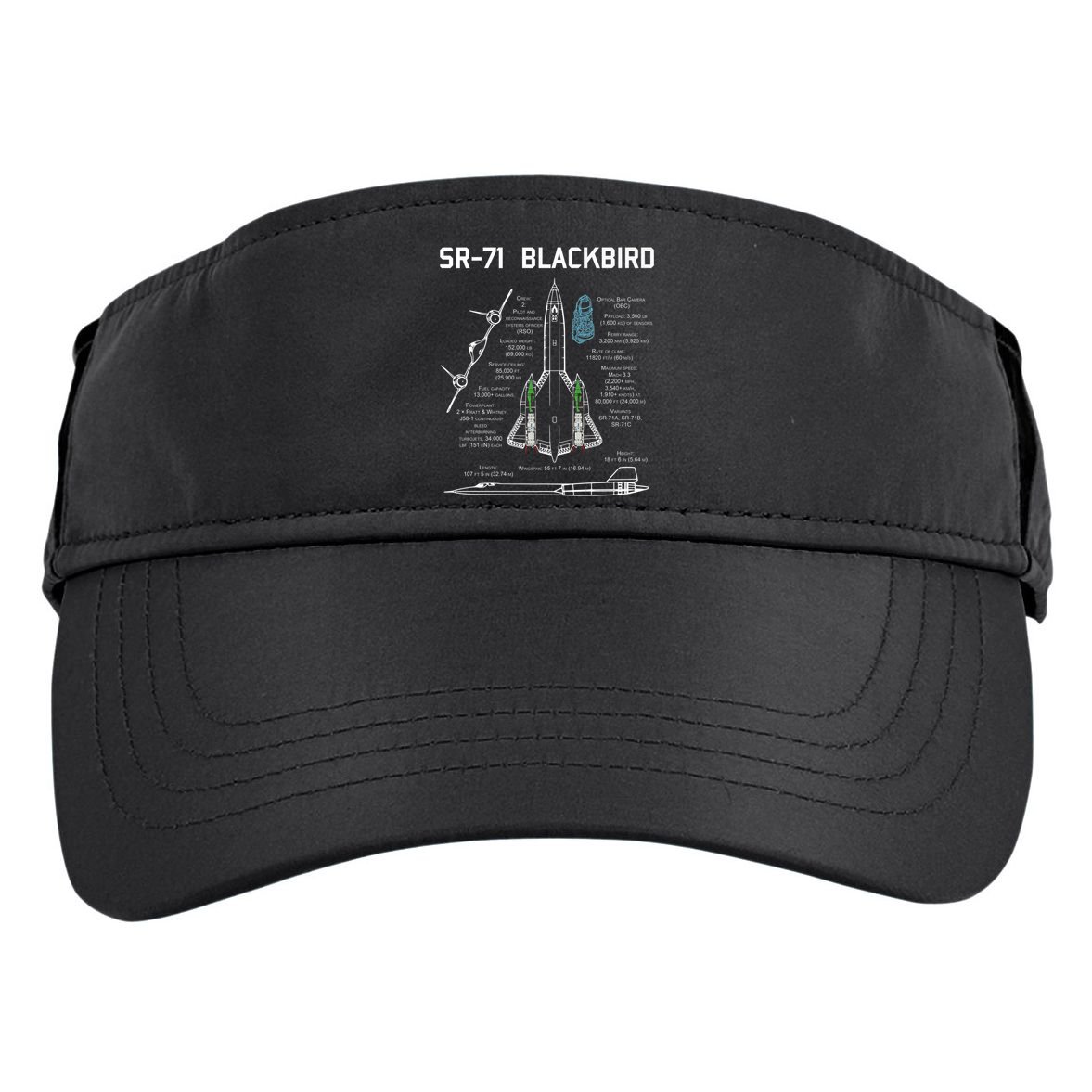SR71 Blackbird SpecsSR71 Blackbird Premium Adult Drive Performance Visor