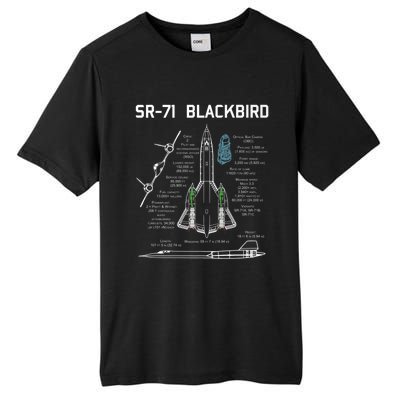 SR71 Blackbird SpecsSR71 Blackbird Premium Tall Fusion ChromaSoft Performance T-Shirt