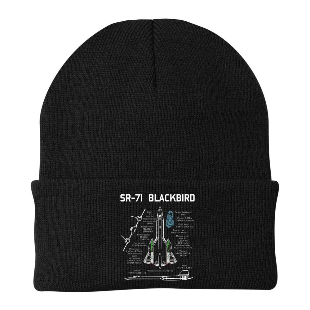 SR71 Blackbird SpecsSR71 Blackbird Premium Beanie