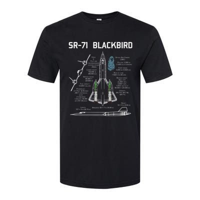 SR71 Blackbird SpecsSR71 Blackbird Premium Softstyle CVC T-Shirt