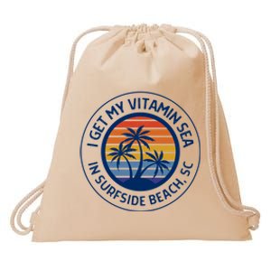 Surfside Beach Sc Surfside Beach South Carolina Vacation Drawstring Bag