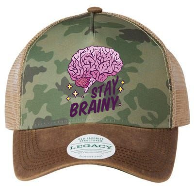 Stay Brainy Legacy Tie Dye Trucker Hat