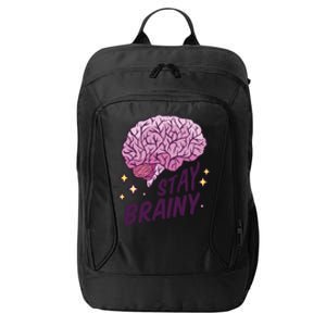 Stay Brainy City Backpack