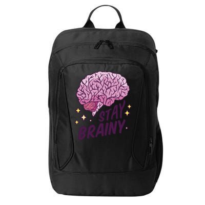 Stay Brainy City Backpack