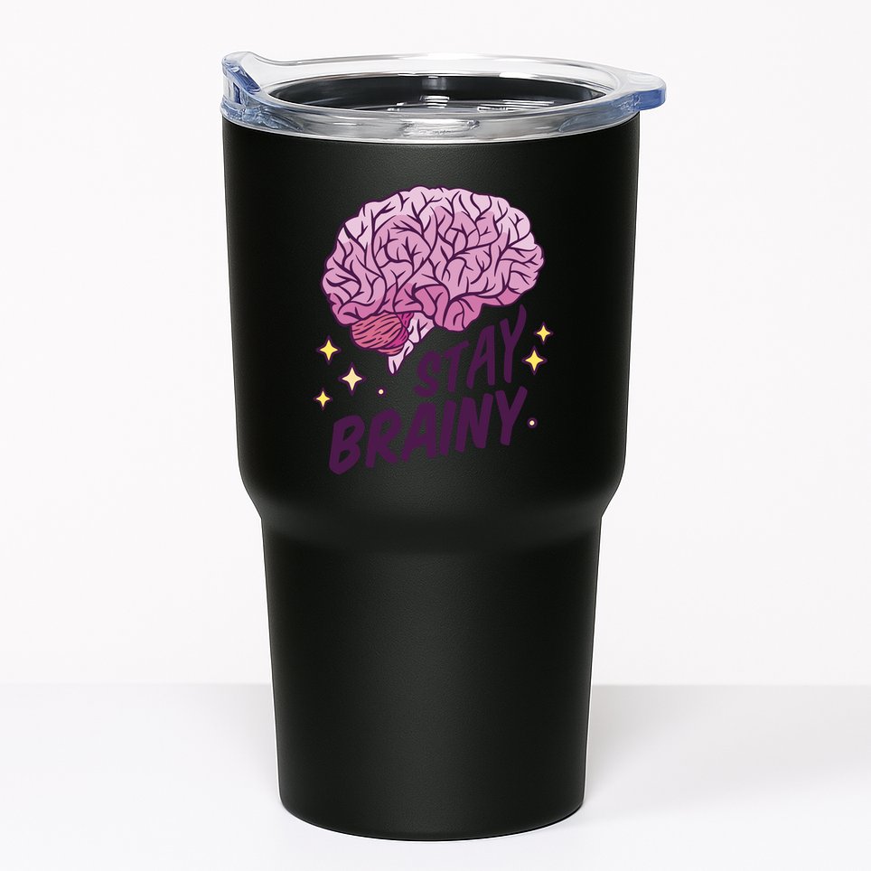 Stay Brainy Tumbler