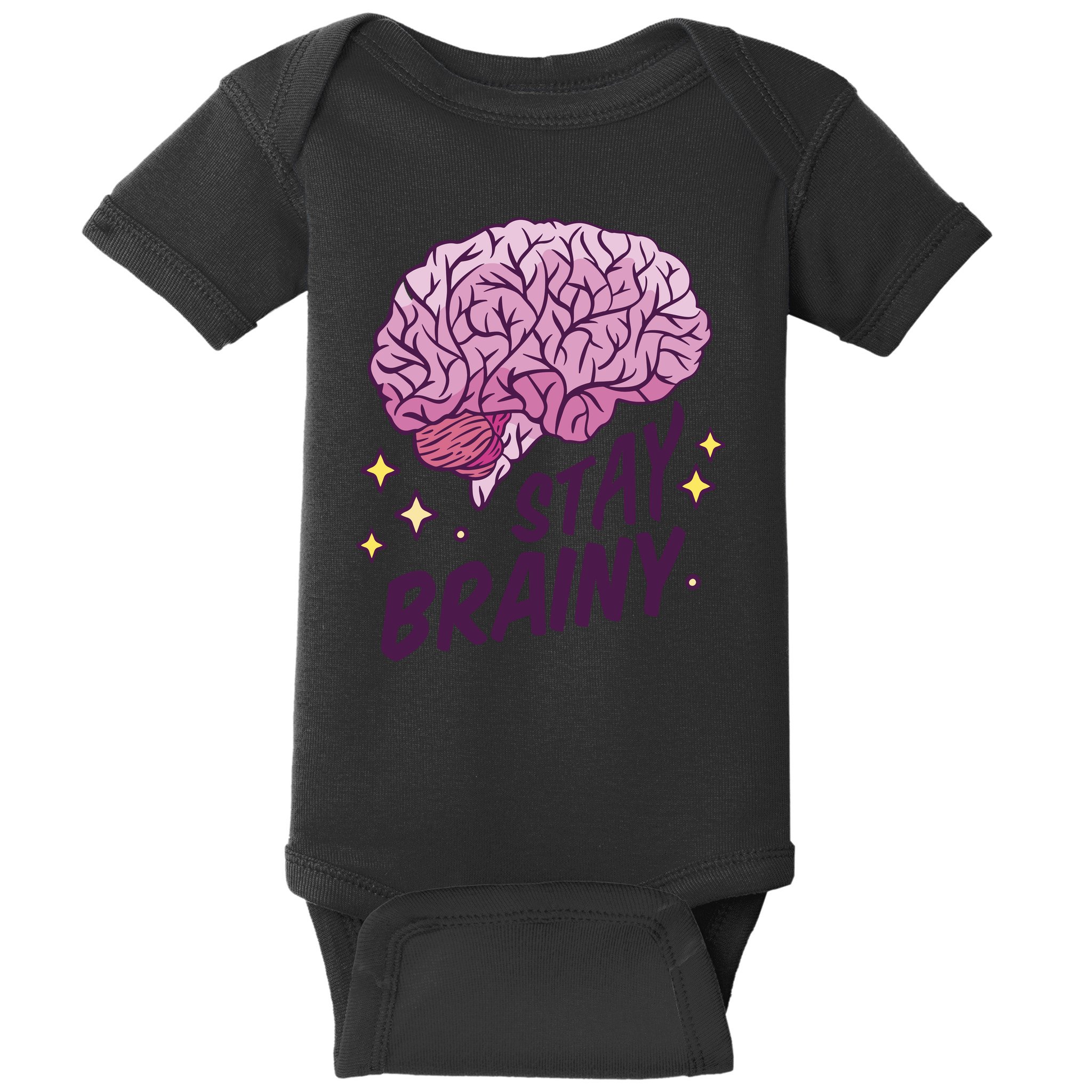 Stay Brainy Baby Bodysuit