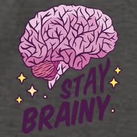 Stay Brainy Vector Backpack