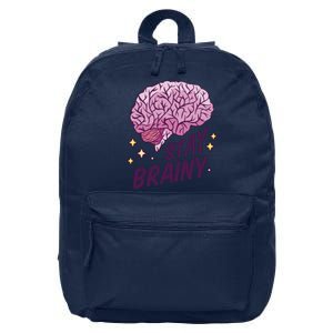 Stay Brainy 16 in Basic Backpack