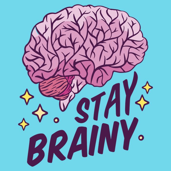 Stay Brainy Button
