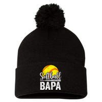 Softball Bapa Pom Pom 12in Knit Beanie