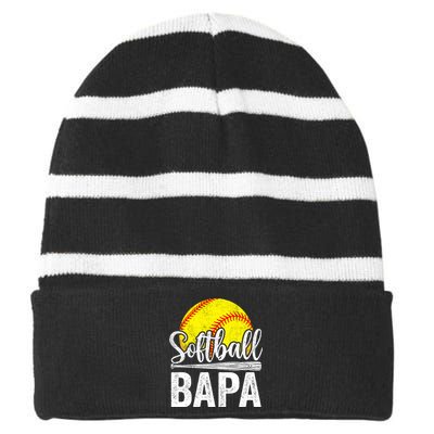 Softball Bapa Striped Beanie with Solid Band