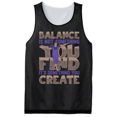 Slackliners Balance Slacklining Mesh Reversible Basketball Jersey Tank