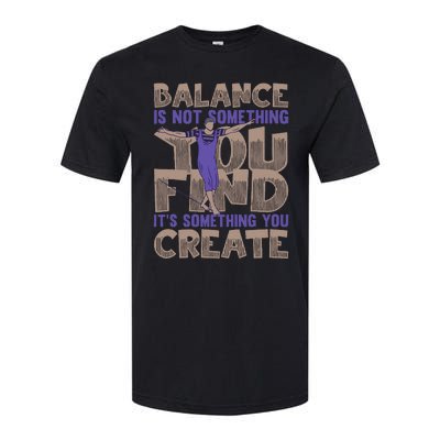 Slackliners Balance Slacklining Softstyle® CVC T-Shirt