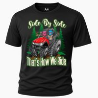 Side By Side ATV Four Wheeler Off Road Riding Cooling Performance Crew T-Shirt