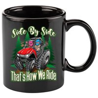 Side By Side ATV Four Wheeler Off Road Riding 11oz C Handle Ceramic Mug