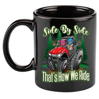 Side By Side ATV Four Wheeler Off Road Riding 11oz C Handle Ceramic Mug