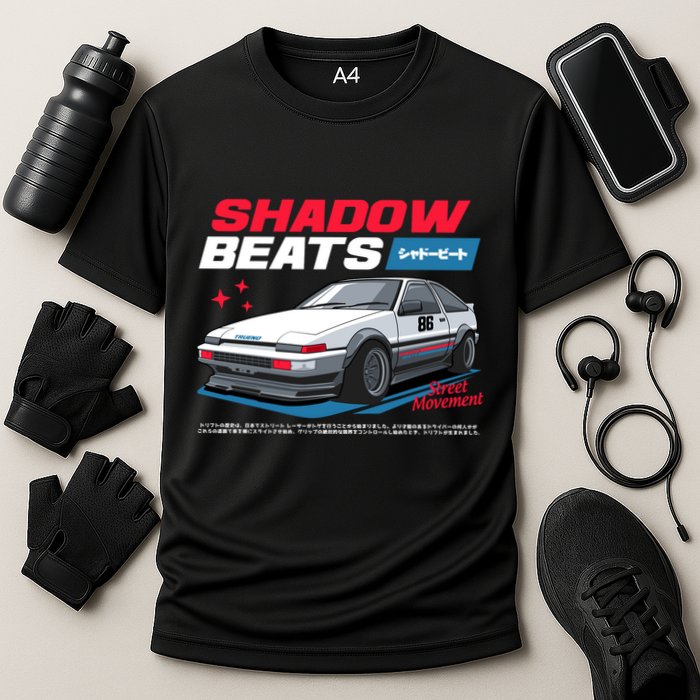 Shadow Beats Cooling Performance Crew T-Shirt