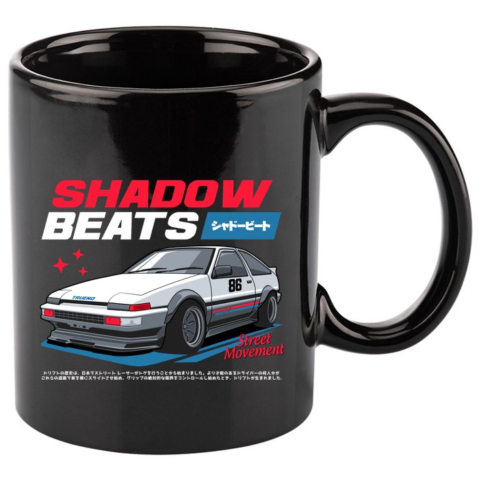 Shadow Beats 11oz C Handle Ceramic Mug