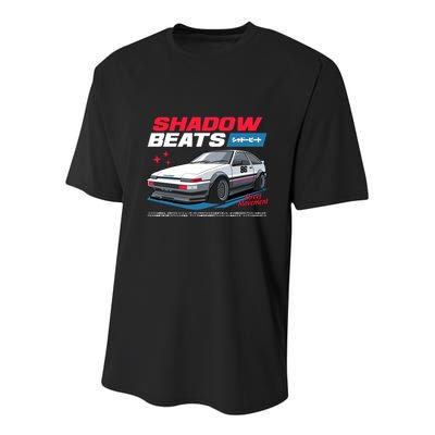 Shadow Beats Youth Performance Sprint T-Shirt