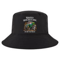 Side By Side ATV Four Wheeler Off Road We Don't Need Roads Cool Comfort Performance Bucket Hat