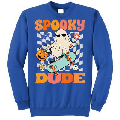 Skateboard Boo Spooky Jack O Lantern Halloween Costumes Sweatshirt