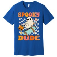 Skateboard Boo Spooky Jack O Lantern Halloween Costumes Premium T-Shirt