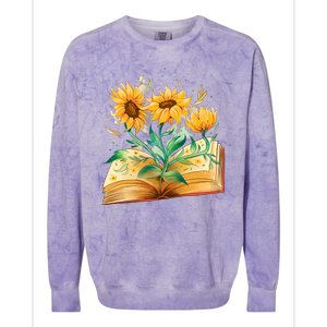 Sunflower Book Colorblast Crewneck Sweatshirt