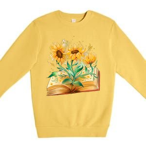 Sunflower Book Premium Crewneck Sweatshirt