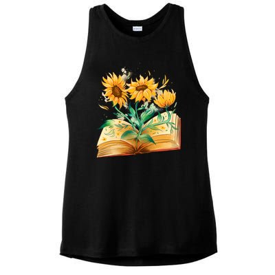 Sunflower Book Ladies PosiCharge Tri-Blend Wicking Tank