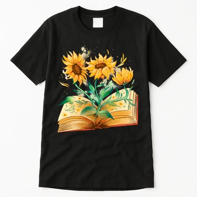Sunflower Book Tall T-Shirt