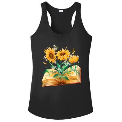 Sunflower Book Ladies PosiCharge Competitor Racerback Tank