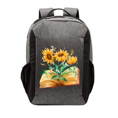 Sunflower Book Vector Backpack