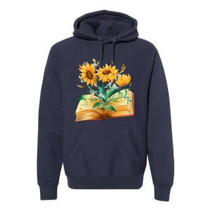 Sunflower Book Premium Hoodie