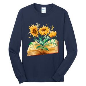 Sunflower Book Tall Long Sleeve T-Shirt