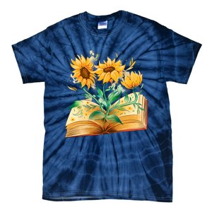 Sunflower Book Tie-Dye T-Shirt