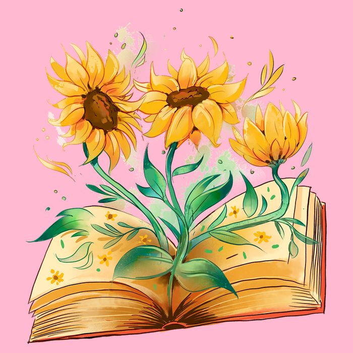 Sunflower Book Doggie Tank