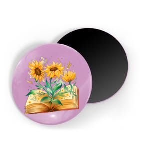 Sunflower Book Magnet