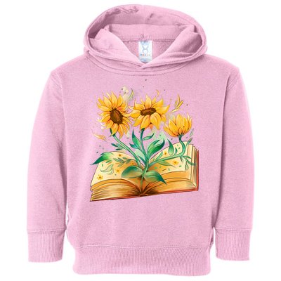 Sunflower Book Toddler Hoodie