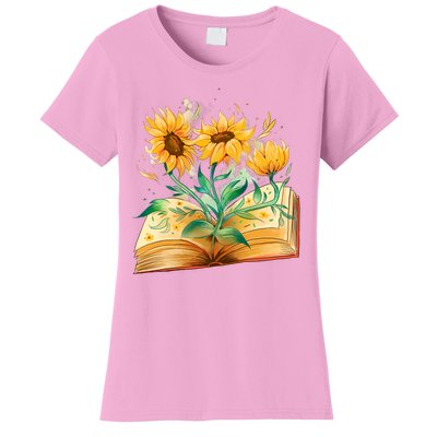 Sunflower Book Women's T-Shirt